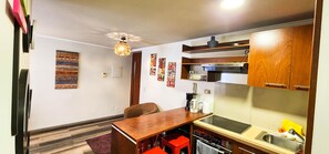 Fridge, microwave, oven, stovetop - Full Apartment 2 Bedrooms With Free Parking in Downtown Santiago de Chile (Santiago)