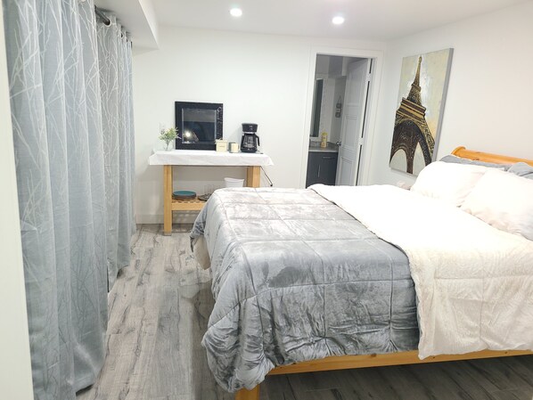 1 soverom, wi-fi og sengetøy