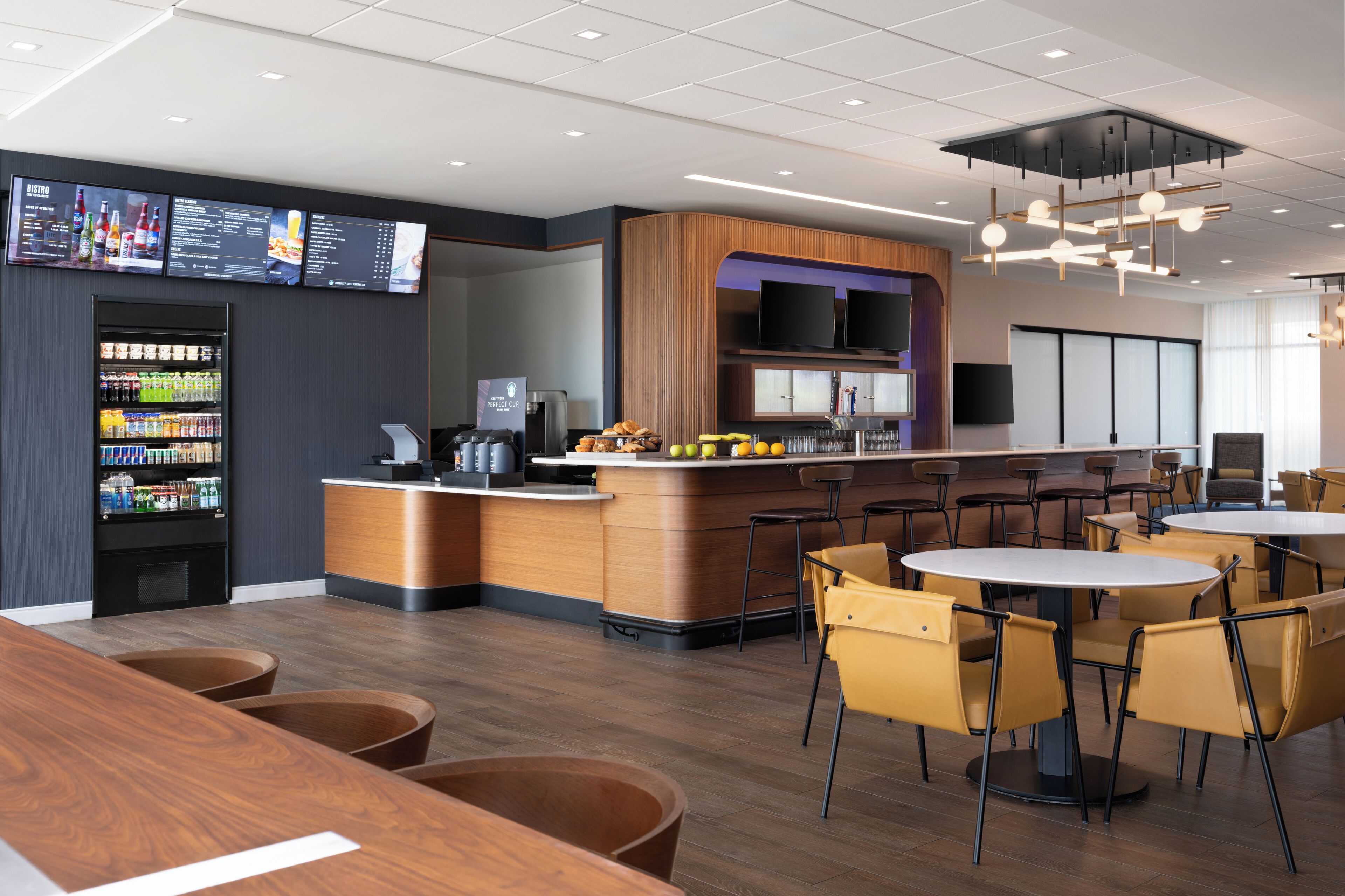 Daily cooked-to-order breakfast for a fee