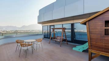 Panoramic Room, 1 King Bed, Terrace, Mountain View | 1 bedroom, premium bedding, down duvets, free minibar items