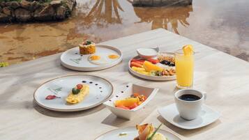 Petit déjeuner préparé à la commande compris tous les jours