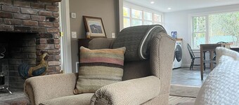 Fly fishing, tubing, biking and shopping are steps away!