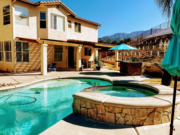 Alberca al aire libre 