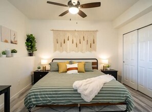 2 habitaciones, wifi y ropa de cama 