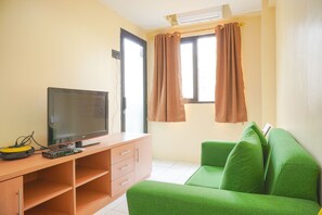 Apartment | Living area - Spacious And Homey 2Br At Kebagusan City Apartment (Jakarta)