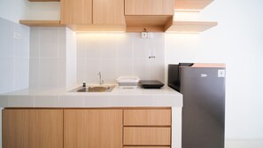 Studio | Cuisine privée | Grand réfrigérateur, plaque de cuisson