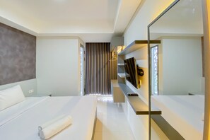 Apartment | 1 bedroom, free WiFi - Modern And Homey 1Br (No Kitchen) Gold Coast Apartment (Jakarta)