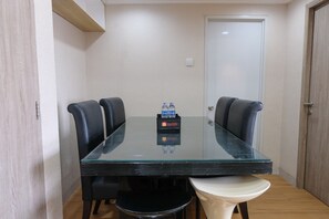 Apartment | Private kitchen | Full-size fridge, stovetop