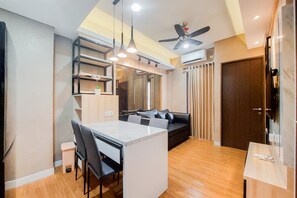 Leilighet | Eget kjøkken | Kjøleskap og kokeplater