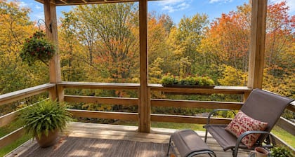 Quiet Mountain Condo w/Fireplace, Wooded Setting