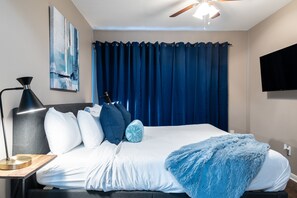 2 chambres, bureau, fer et planche à repasser, Wi-Fi gratuit