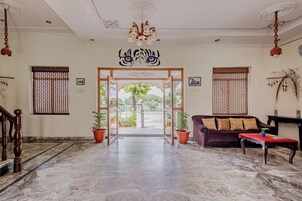 Sala de estar en el lobby