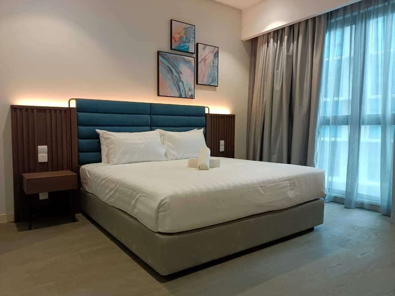 Langsir/tirai gelap terus, seterika/papan seterika, Wi-fi percuma 