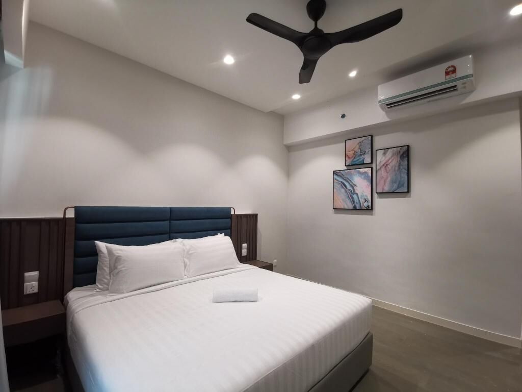 Langsir/tirai gelap terus, seterika/papan seterika, Wi-fi percuma 