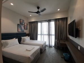 Phòng Suite Executive, nhiều giường | Màn/rèm cản sáng, bàn ủi/dụng cụ ủi quần áo 
