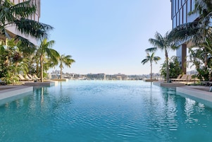 3 outdoor pools, sun loungers