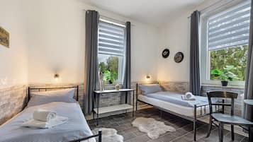 9 bedrooms, iron/ironing board, free WiFi, bed sheets