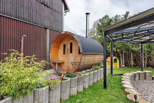 Holiday Home 'Gruppenhaus-Osterhagen' with Private Pool, Terrace & Sauna