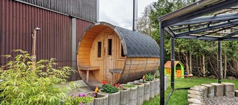 Holiday Home 'Gruppenhaus-Osterhagen' with Private Pool, Terrace & Sauna