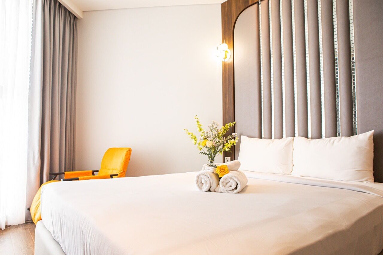 Premium bedding, down duvets, memory-foam beds, minibar