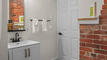 Hair dryer, towels