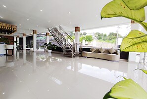 Zona de estar del vestíbulo