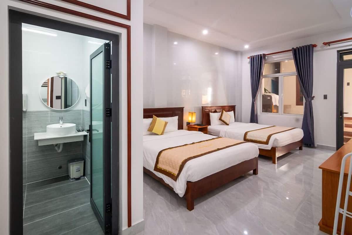 Executive appartement | 1 slaapkamer, een minibar, een bureau, verduisterende gordijnen