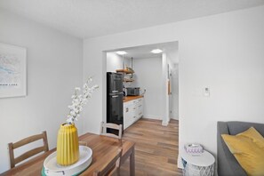 Dining - Stunning Riverside Suite | Kitchenette, Firepit (Lake Cowichan)