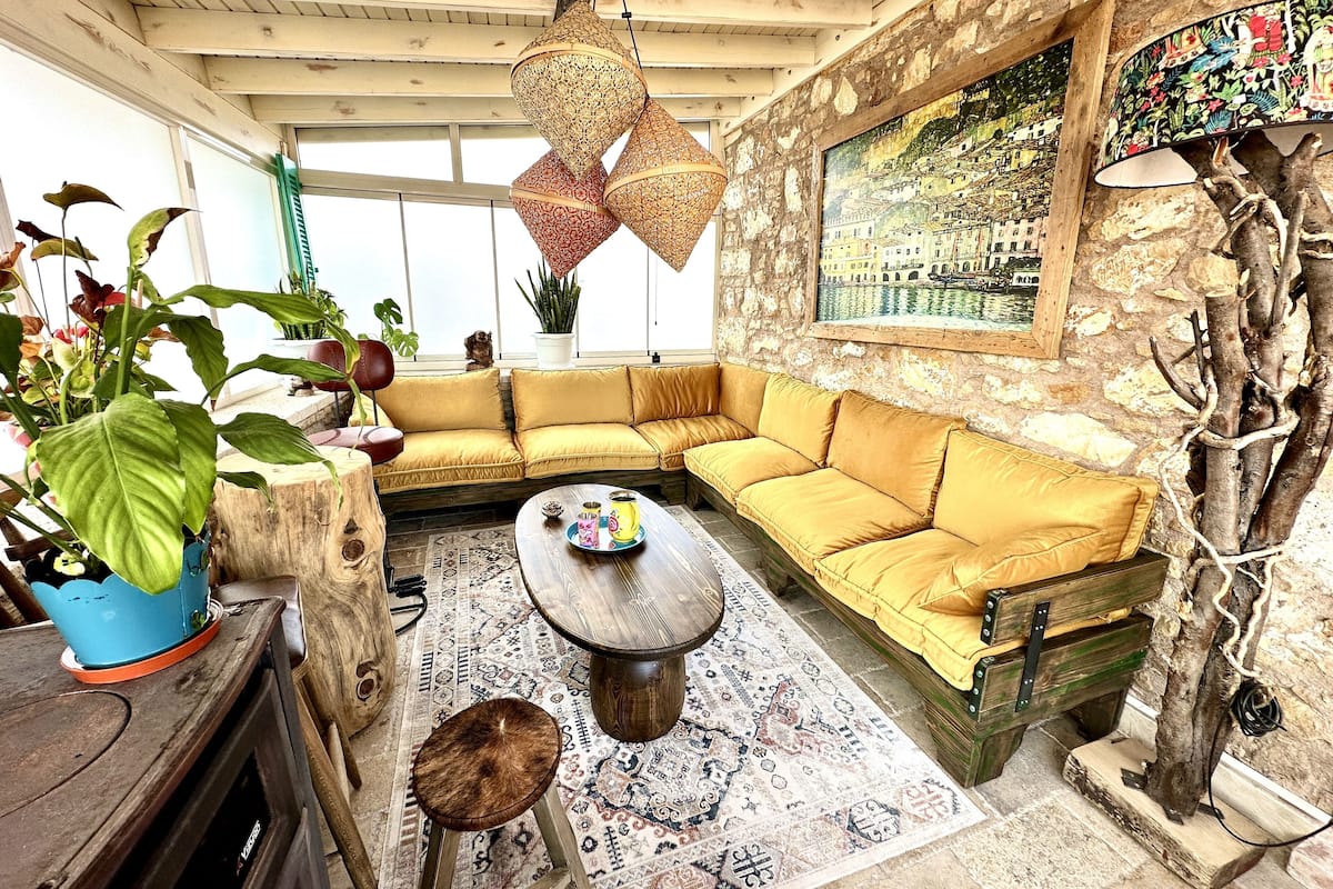 Exclusive-Doppelzimmer | Wohnbereich | Flachbildfernseher