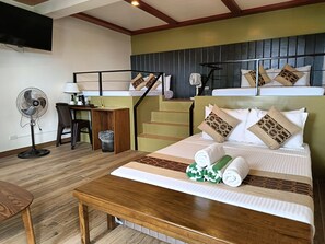 Familierom | Ekstrasenger (mot et tillegg), wi-fi (inkludert) og sengetøy