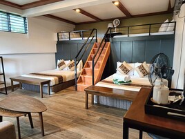 家庭开间 | 折叠床/加床（额外收费）、免费 WiFi、床单