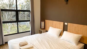 Standard House, 1 Queen Bed, Private Bathroom, Park View | 1 bedroom, premium bedding, down comforters, free minibar items