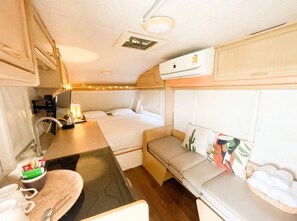 Honeymoon House, 1 Queen Bed, Bathtub, Garden View | 1 bedroom, premium bedding, down comforters, free minibar items