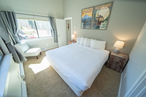 3 habitaciones, ropa de cama de alta calidad y decoración personalizada 