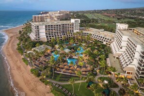Exterior - Ocean View Marriott's Maui Ocean Club - Luxurious 1-Bedroom - Kids Pirate Pool - Family Friendly (Lahaina)