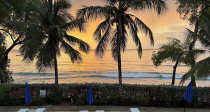 Beachside Apartment on Paynes Bay, St. James. West coast of Barbados.