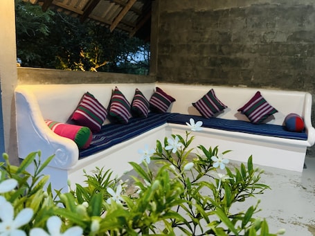 Property grounds. Walking distance to Beach