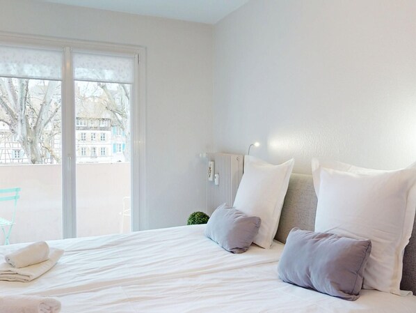 3 habitaciones, wifi gratis y ropa de cama