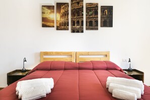 2 bedrooms, WiFi, bed sheets - Moderno Flat 2 Matrimoniali e 2 Bagni con Balcone (Roma)