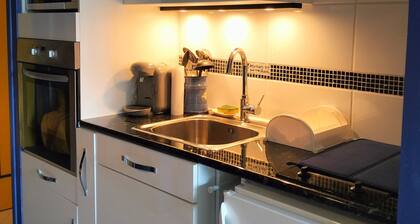 Charming 35m² Studio, Ski-in/Ski-out Access, Sleeps 4/5, Balcony, Fully Equipped