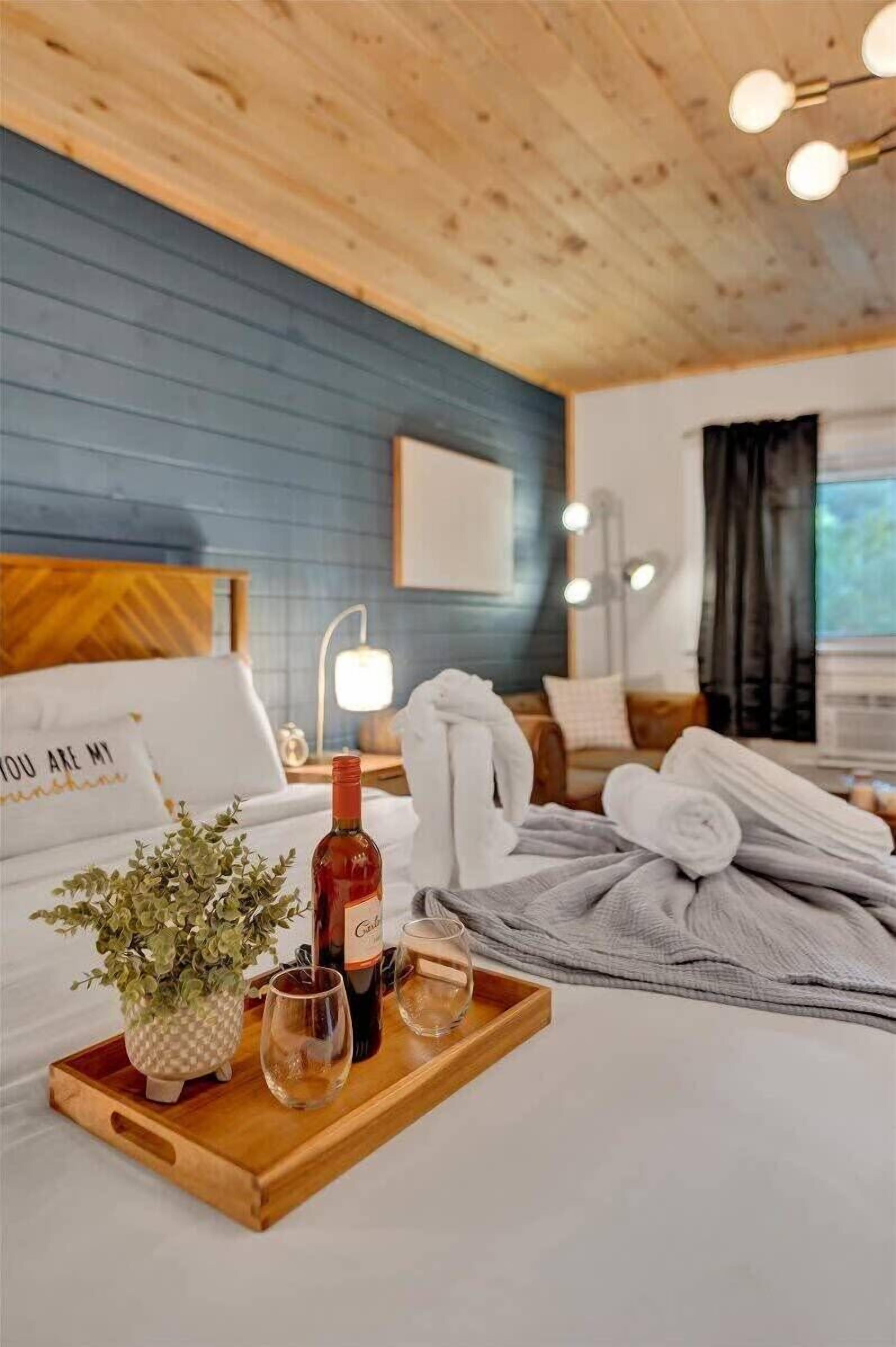 1 غرفة نوم وواي فاي وملاءات أسرّة