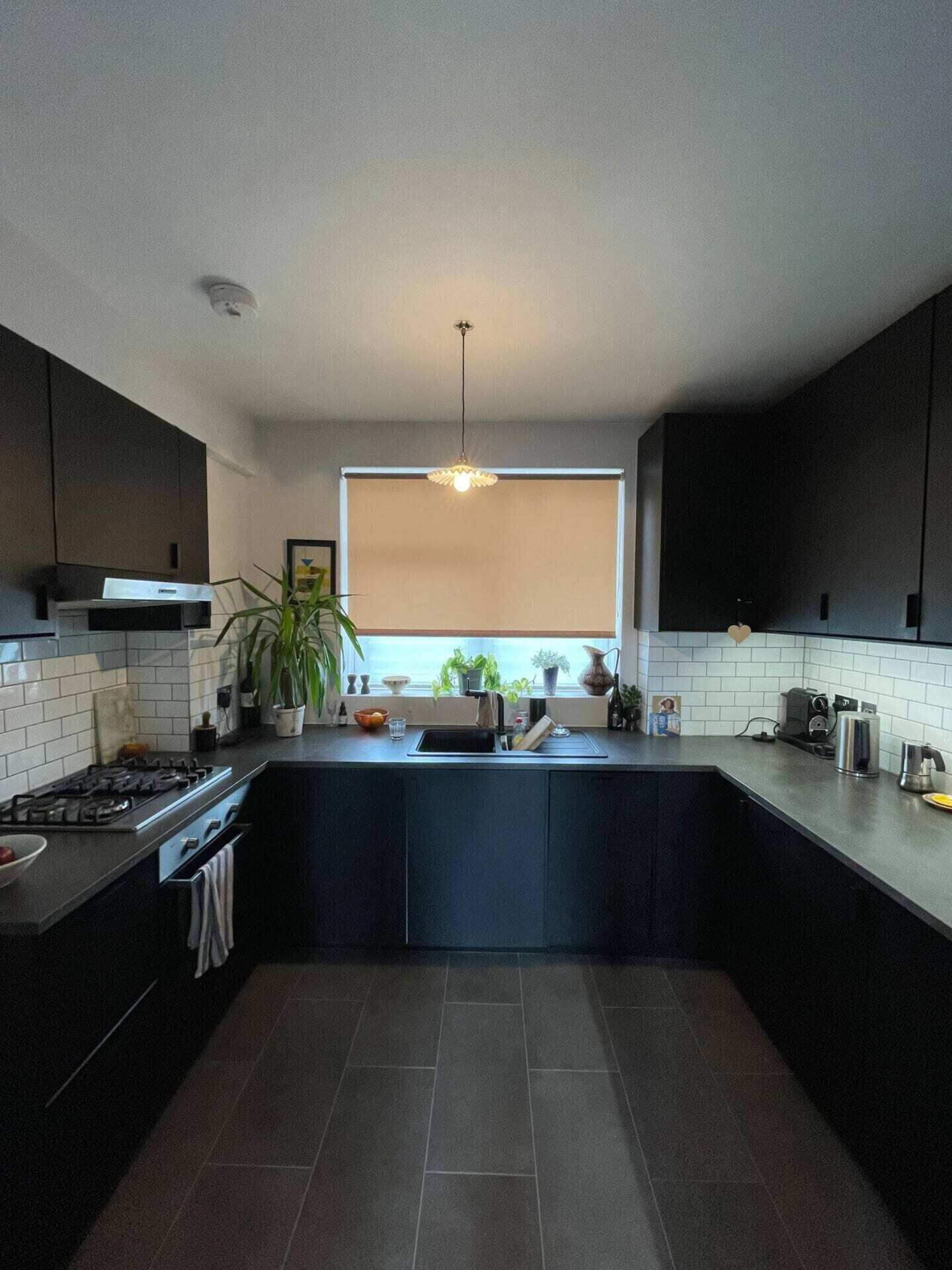 Apartamento básico, 1 cama de casal | Cozinha privada | Geladeira, fogão, cooktop, lava-louças