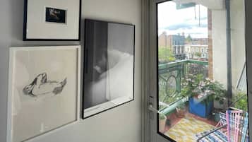 Eenvoudig appartement, 1 tweepersoonsbed | Uitzicht vanuit accommodatie