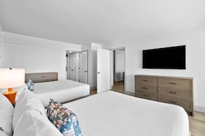 1 habitación, acceso a internet y ropa de cama 
