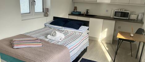 스튜디오 | 다리미/다리미판, 무료 WiFi, 침대 시트