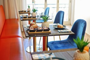 Frokostbuffé er inkludert hver dag