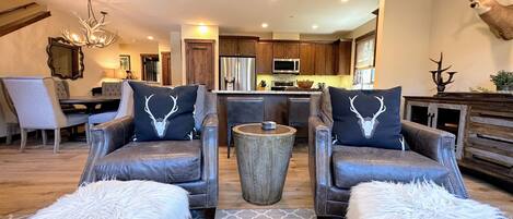 TV connectée, cheminée