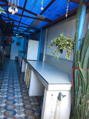 Family Room | Private kitchen - RAVARA-NATIVIDAD PENSION HOUSE (Alaminos)