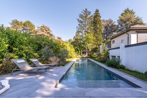 Indoor pool, a heated pool