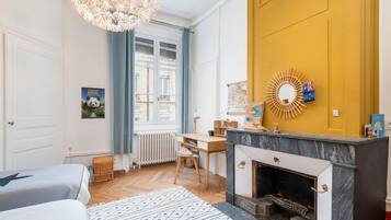 4 slaapkamers, een strijkplank/strijkijzer, wifi, beddengoed